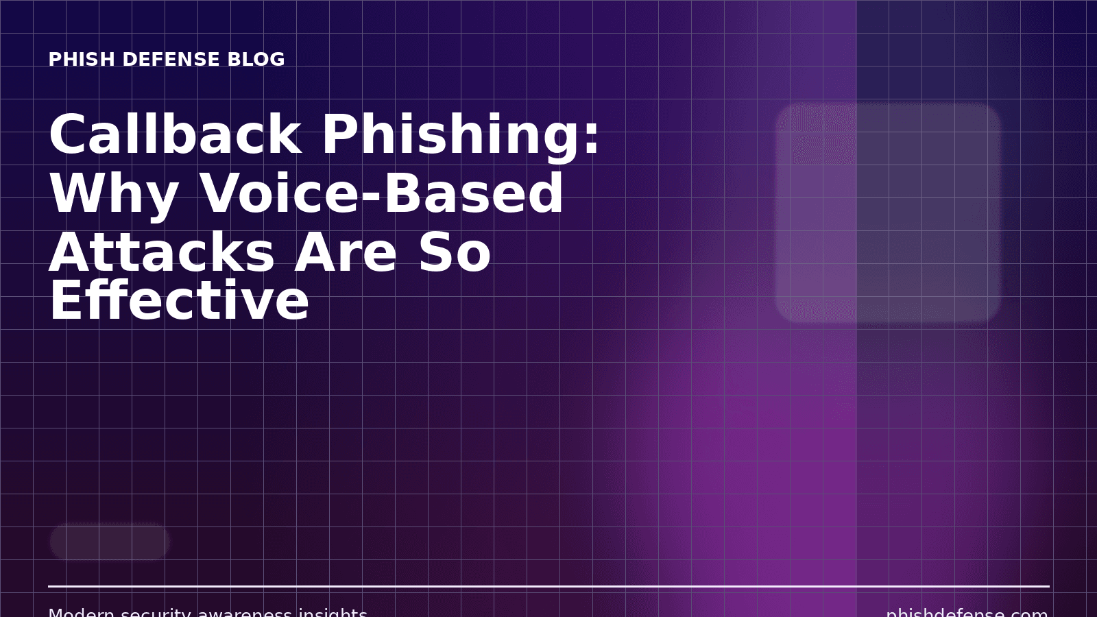 How Phish Defense's Vishing Simulations Shield You from Voice Phishing Attacks