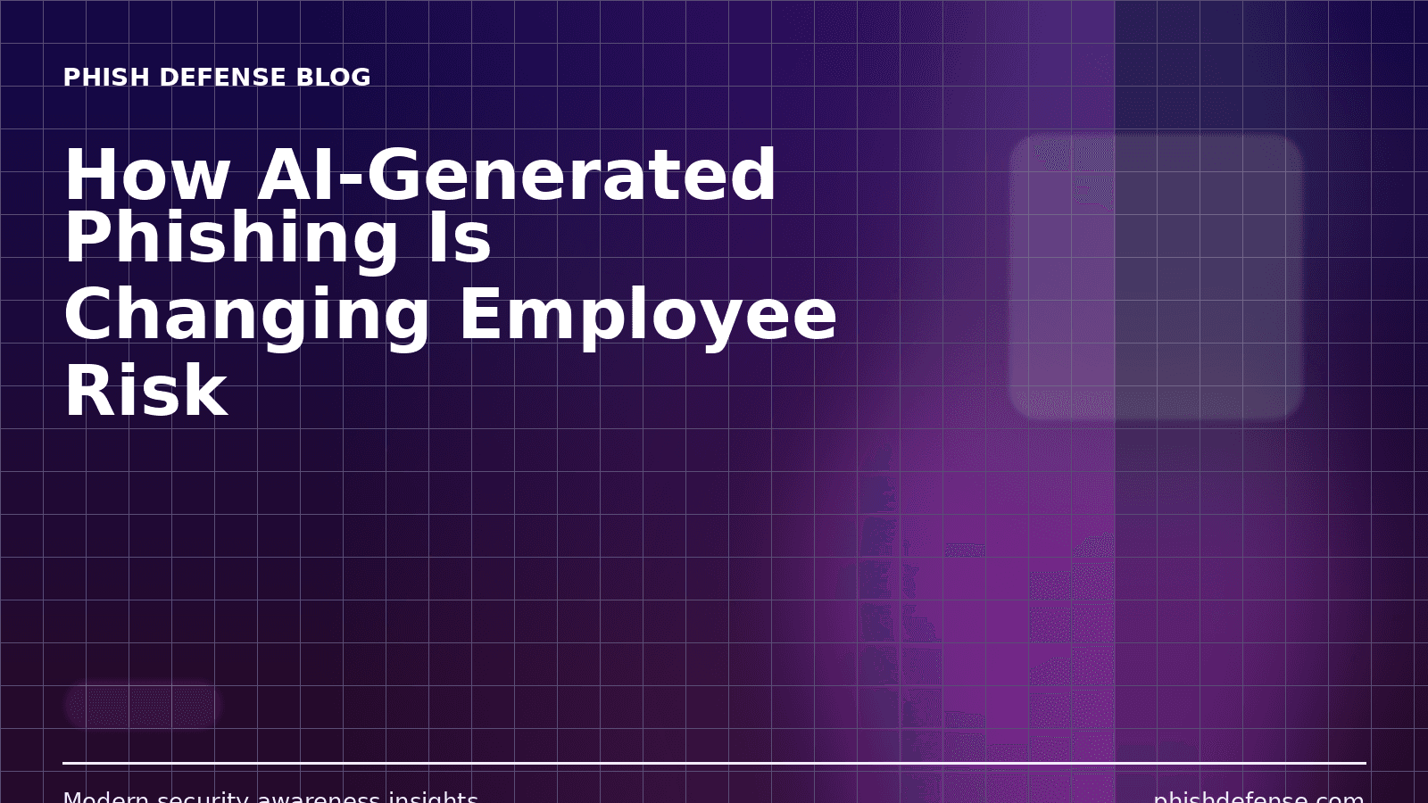 How AI-Generated Phishing Is Changing Employee Risk
