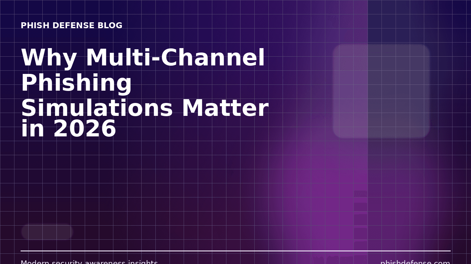 Why Multi-Channel Phishing Simulations Matter in 2026